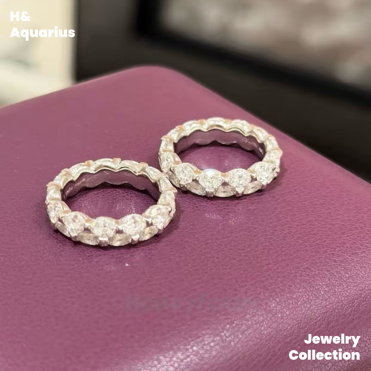 925 Silver & Zirconia Wave Star Band Ring - Minimalist Luxury Full Pavé Stackable Ring