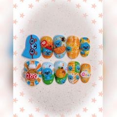 【Custom Order】Vintage Qoo Wearable Nails 🧃💧✨