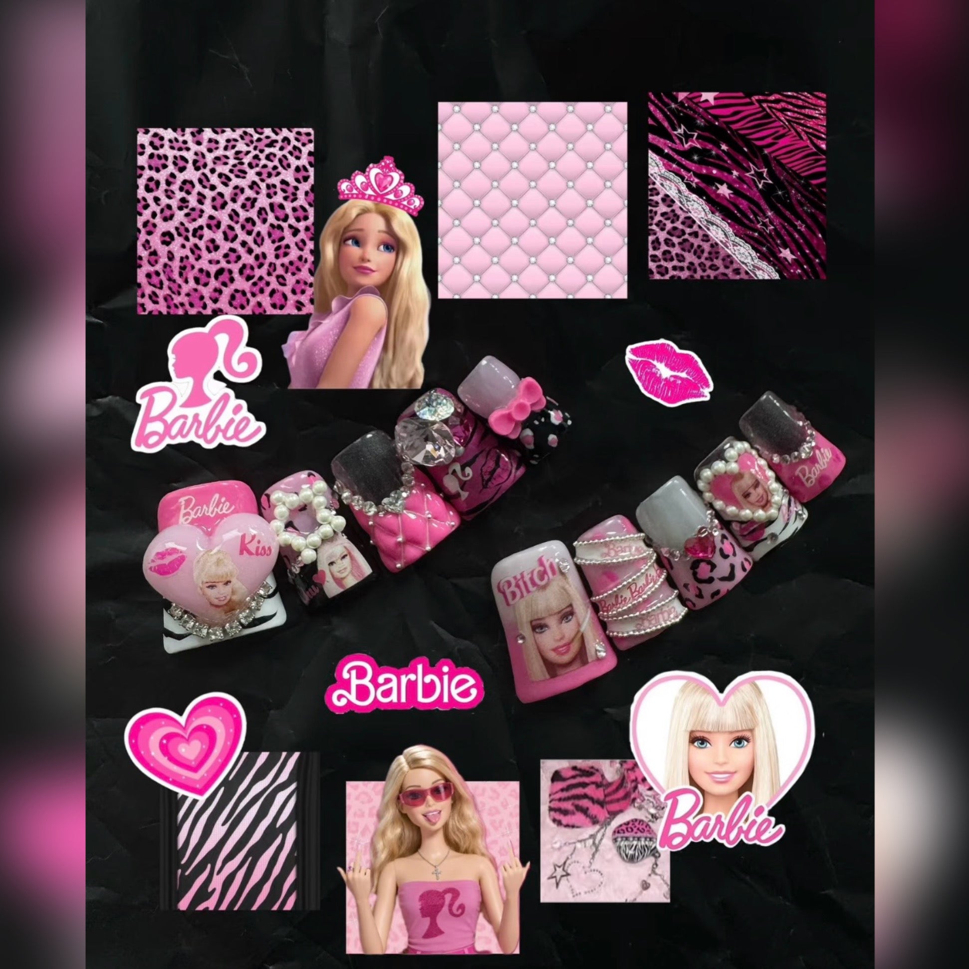 【In Stock】Barbie Nails