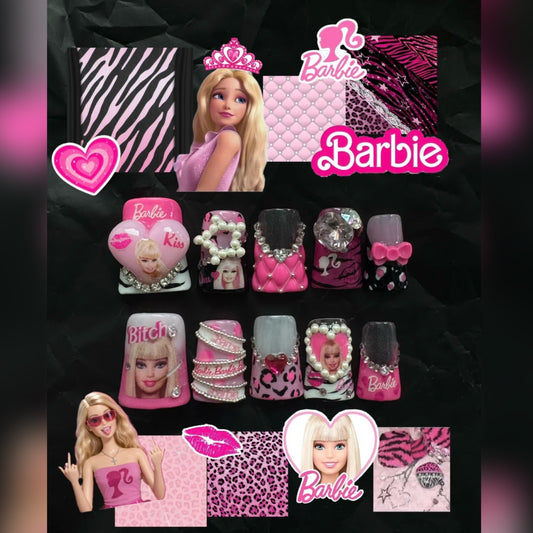 【In Stock】Barbie Nails