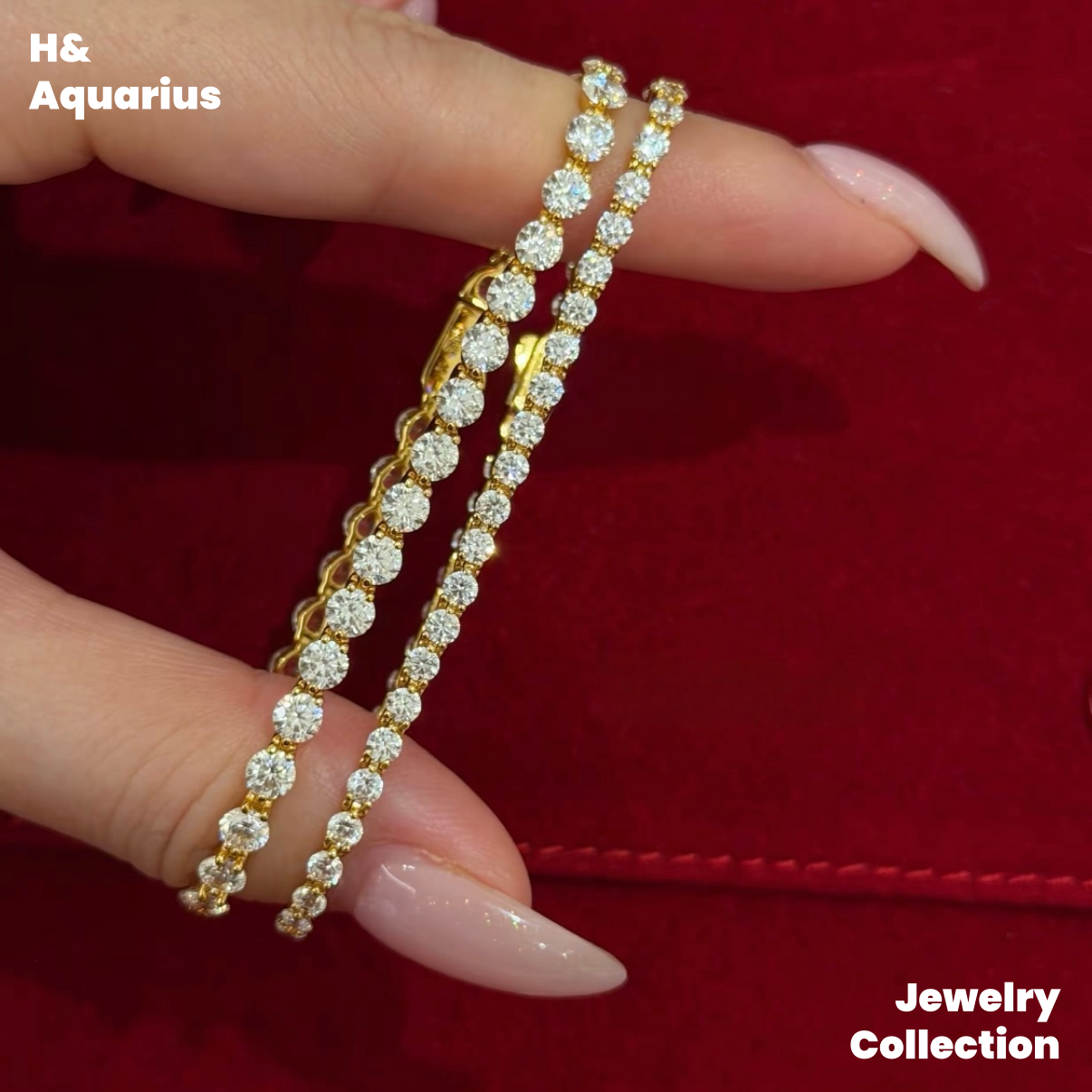925 Silver & Zirconia Tennis Bracelet - Minimalist Luxury Everyday Chain for Women