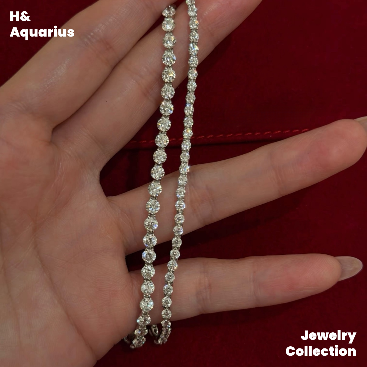 925 Silver & Zirconia Tennis Bracelet - Minimalist Luxury Everyday Chain for Women