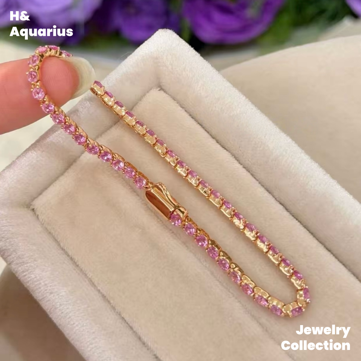925 Silver & Zirconia Tennis Bracelet - Minimalist Luxury Everyday Chain for Women