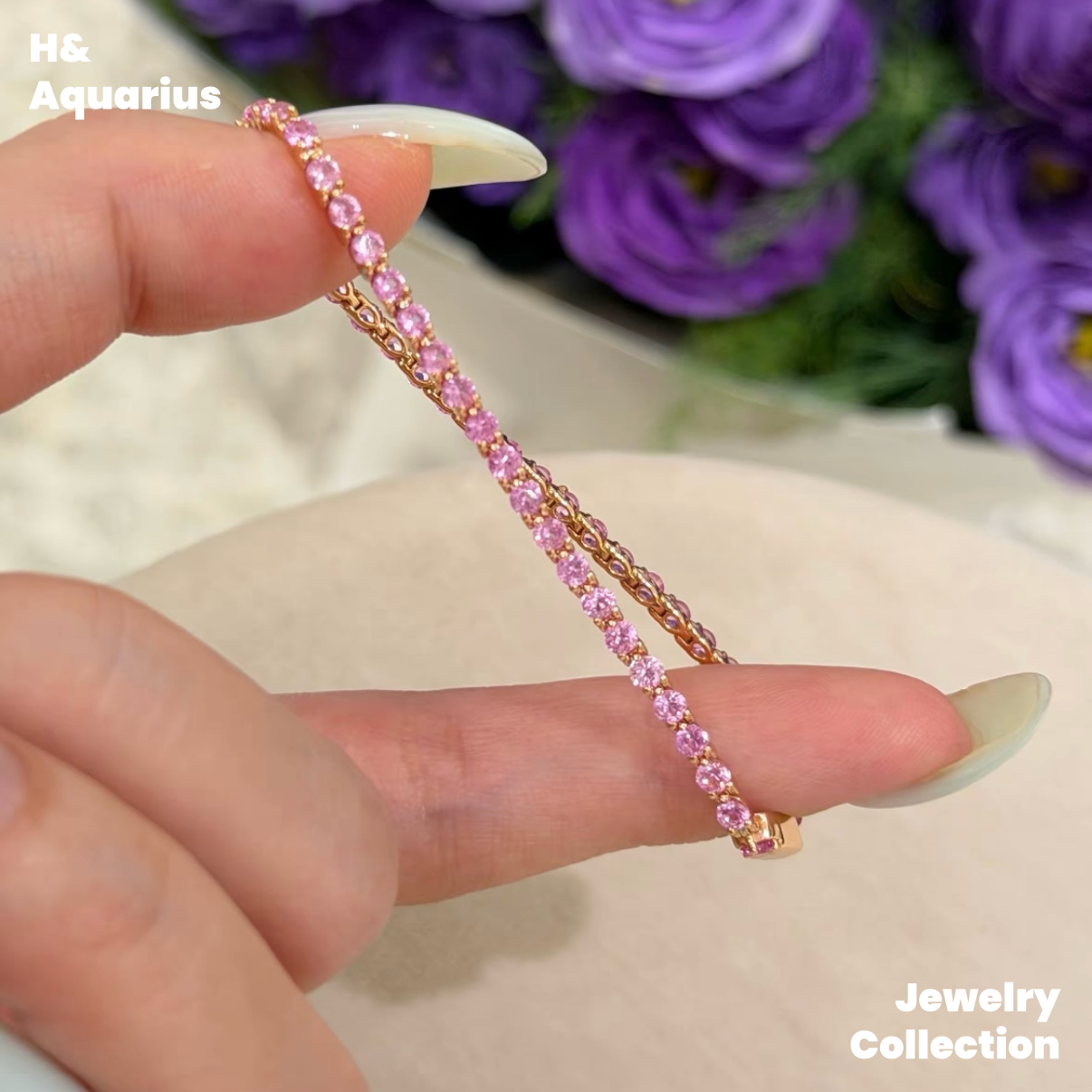 925 Silver & Zirconia Tennis Bracelet - Minimalist Luxury Everyday Chain for Women