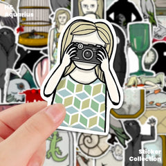 60pcs Rusty Lake Game Stickers - Indie Cartoon Decals for Phone Case Laptop DIY Waterproof