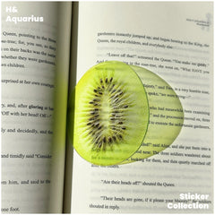 Grape Tomato Apple Acrylic Bookmark - Clear Cute¾«ÖÂ Student Gift Reading Page Marker