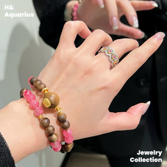 925 Silver & Zirconia Spring Letter Ring - Silver Plated Elegant Lady Style Ring