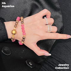 925 Silver & Zirconia Spring Letter Ring - Silver Plated Elegant Lady Style Ring