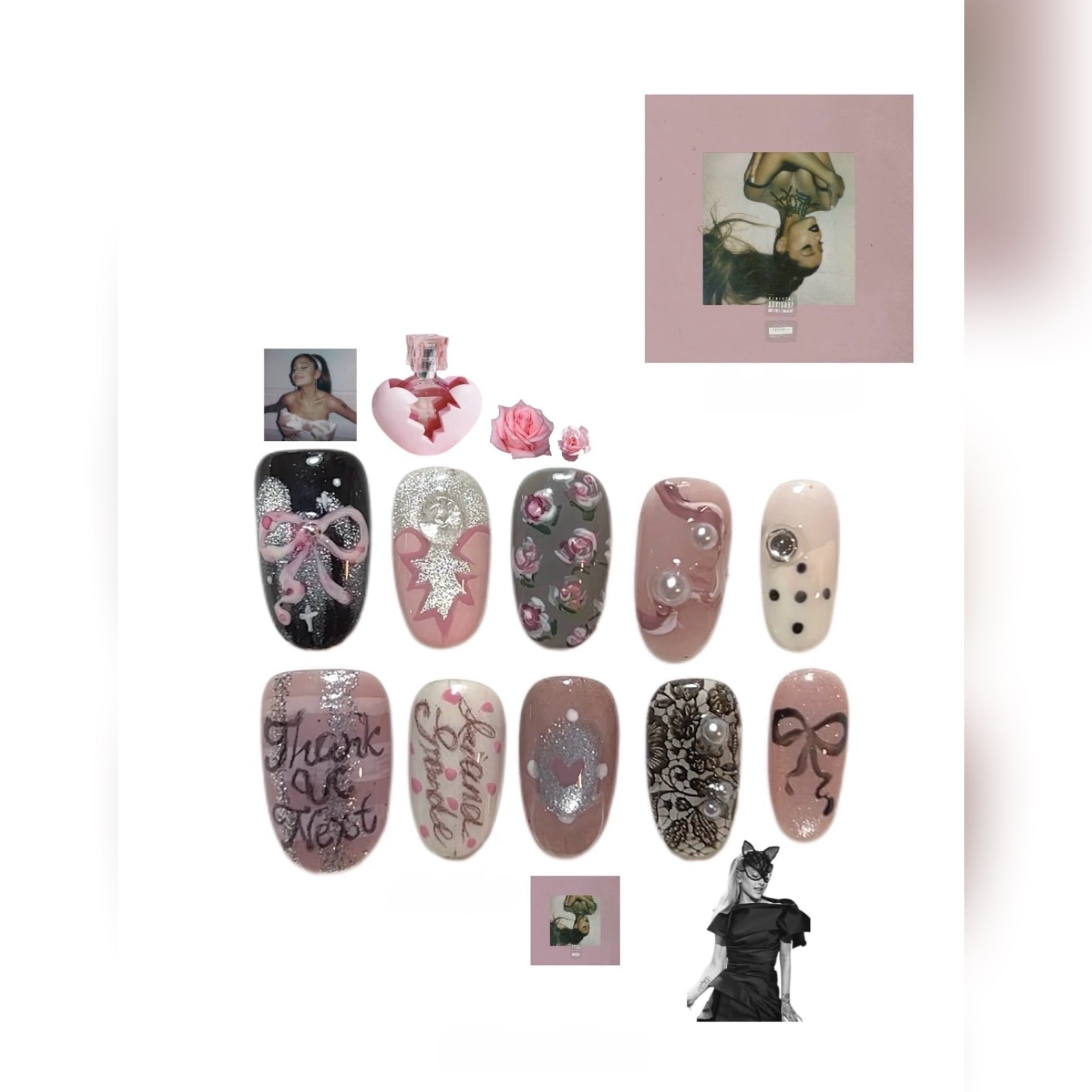 ¡¾Custom Order¡¿Fanart Series | Ariana Grande "thank you, next"  ¡¾Please click the chat icon in the bottom right corner to contact customer service¡¿