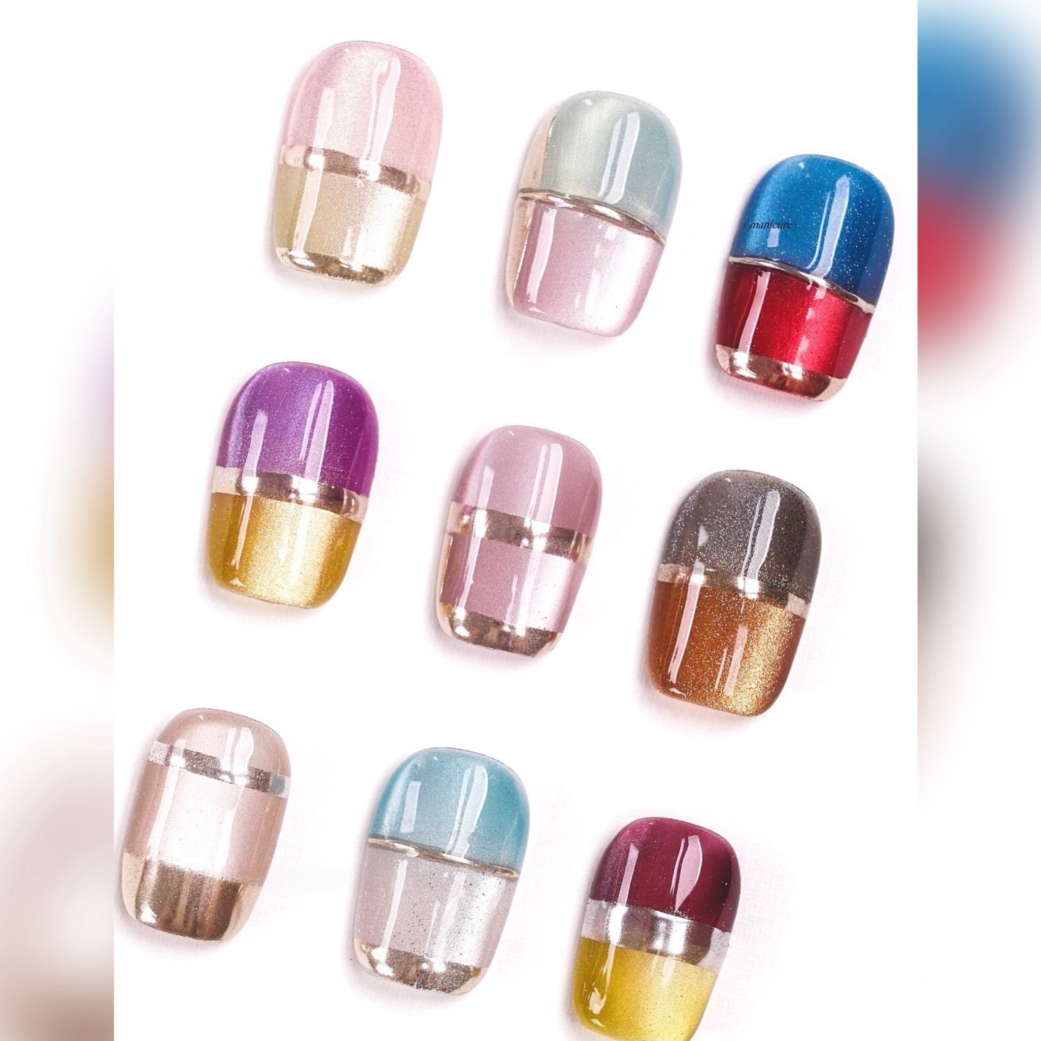 ¡¾Custom Order¡¿Cat-Eye Color-Blocking   ¡¾Please click the chat icon in the bottom right corner to contact customer service¡¿