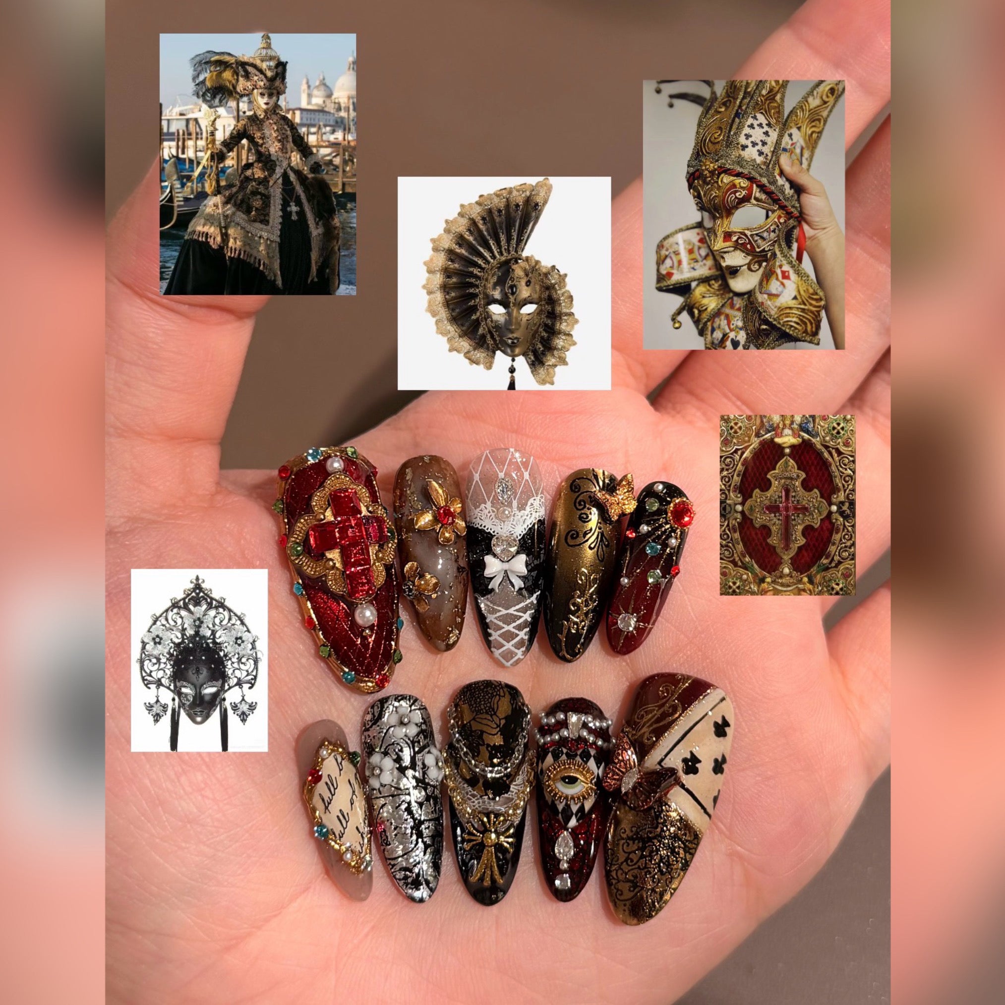 ¡¾Custom Order¡¿Venice Masquerade  ¡¾Please click the chat icon in the bottom right corner to contact customer service¡¿
