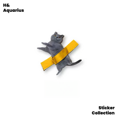 Reflective Car Sticker - Cute Cat Tape Design Waterproof Decal for Car Motorcycle Indoor Outdoor