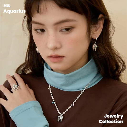 Copper Alloy Happy Cat Life Original Tooth Earrings - Unique Animal Jewelry