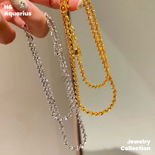 925 Silver Sparkling Galaxy Necklace - Luxury Minimalist Everyday Chain for Women