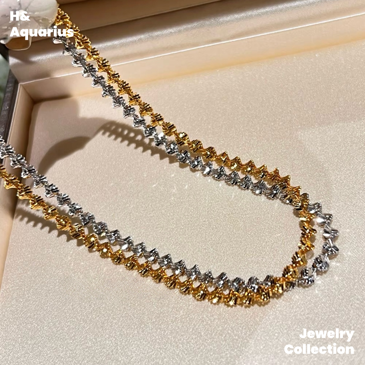 925 Silver Sparkling Galaxy Necklace - Luxury Minimalist Everyday Chain for Women