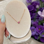 Honey Pink Starlight Necklace