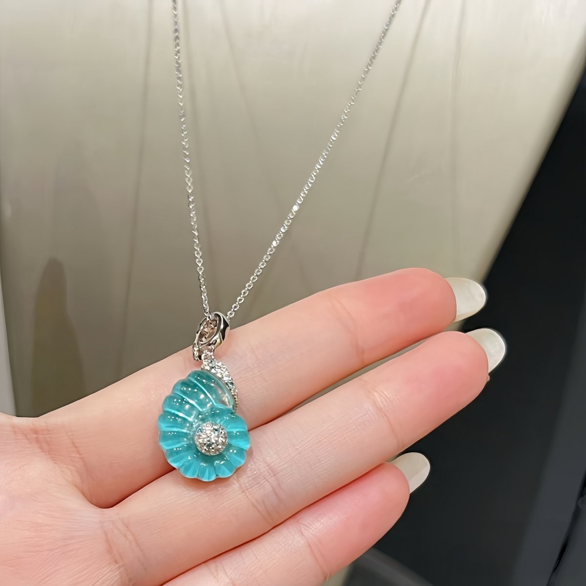 Nautilus Shell Pendant Necklace