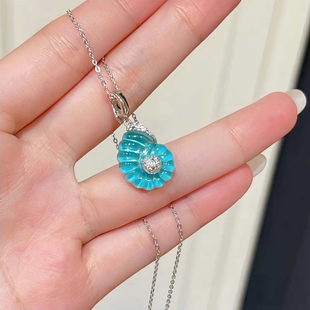 Nautilus Shell Pendant Necklace
