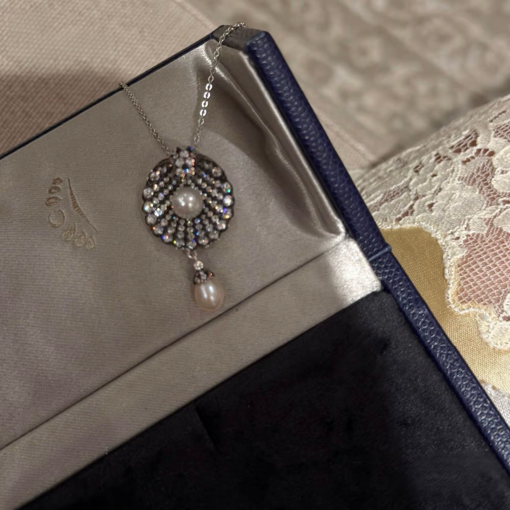 Freshwater Pearl Radiance Shell Necklace