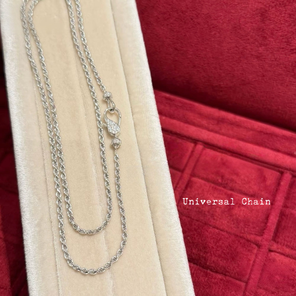 Silver Soft Twist Chain