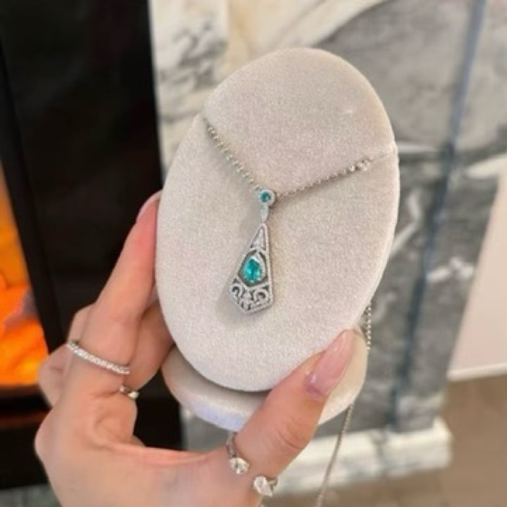 Sea Temple Teardrop Pendant