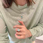 Sea Temple Teardrop Pendant
