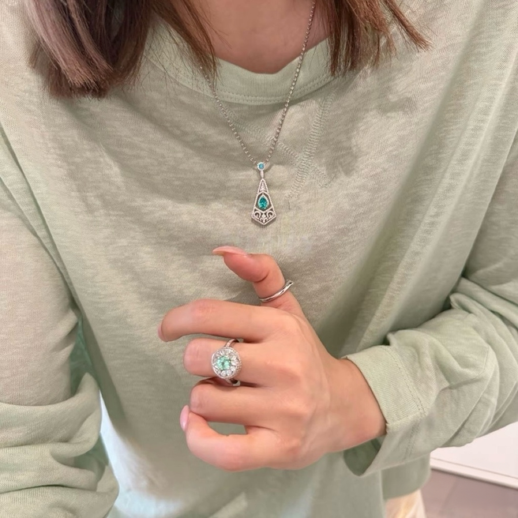 Sea Temple Teardrop Pendant