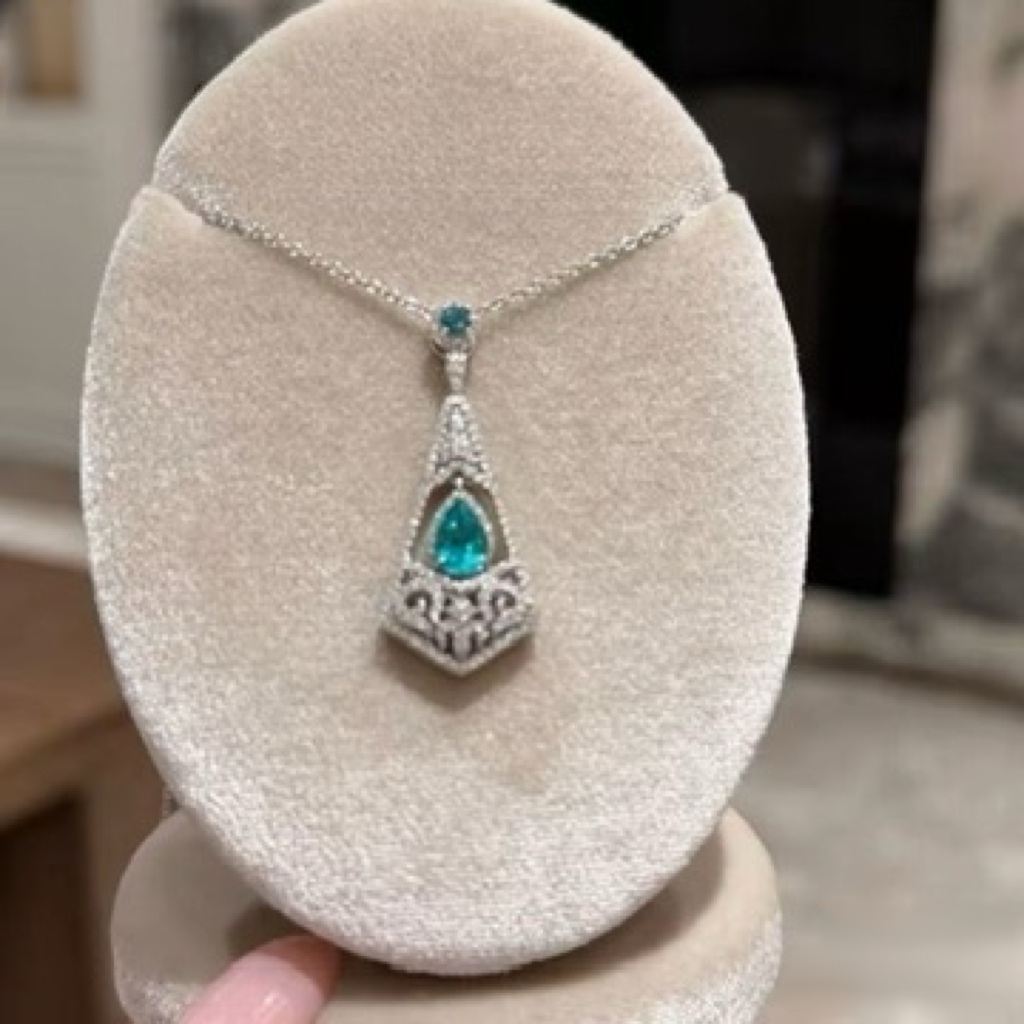 Sea Temple Teardrop Pendant