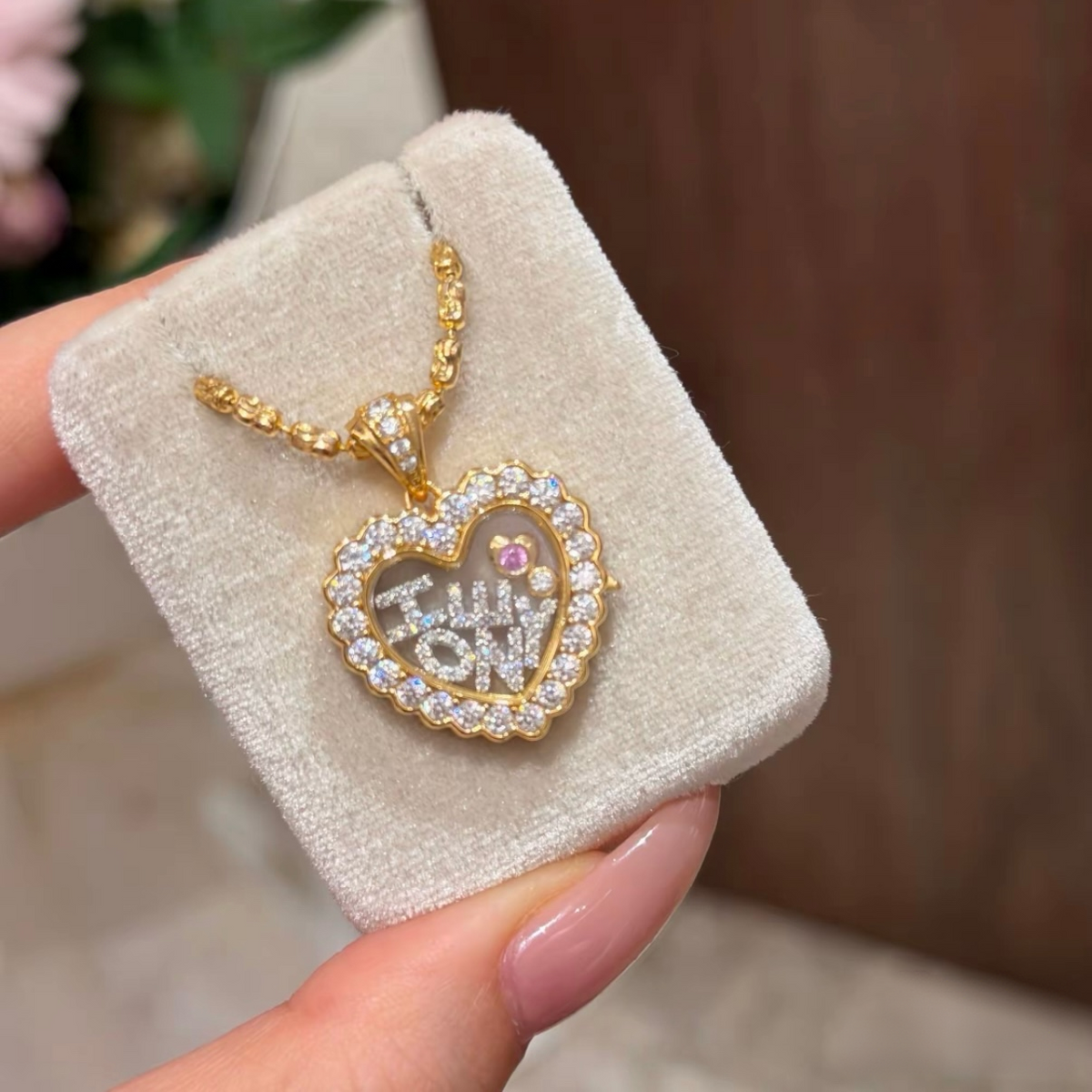 Heart Gallery Custom Letter Pendant