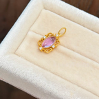 Violet Filigree Pendant