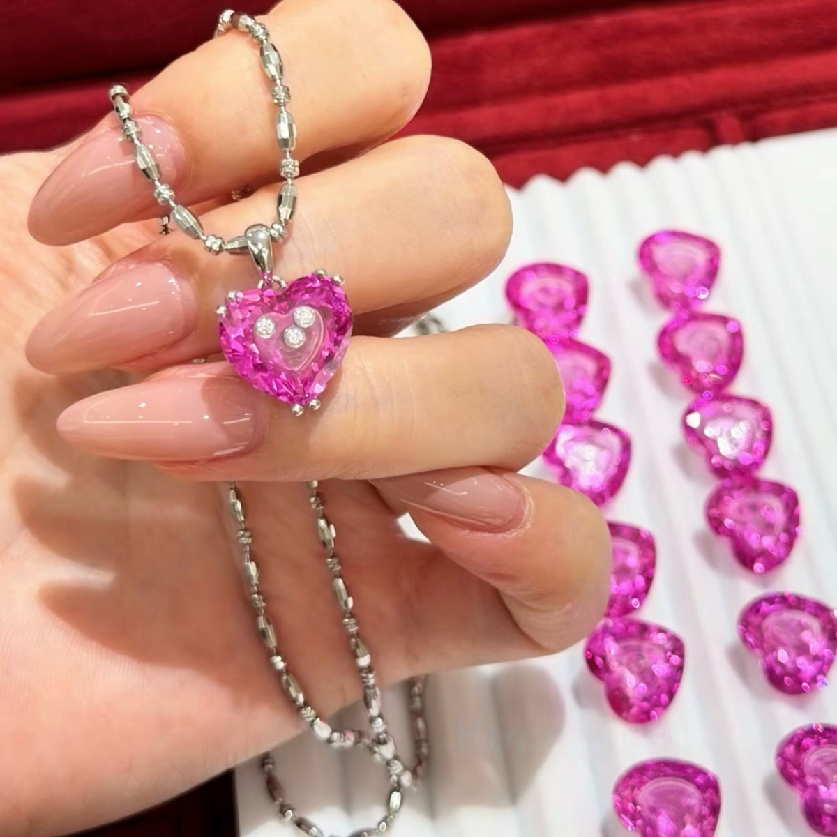 Berry Sweetheart Pendant