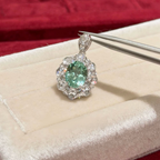 Mint Halo Pendant