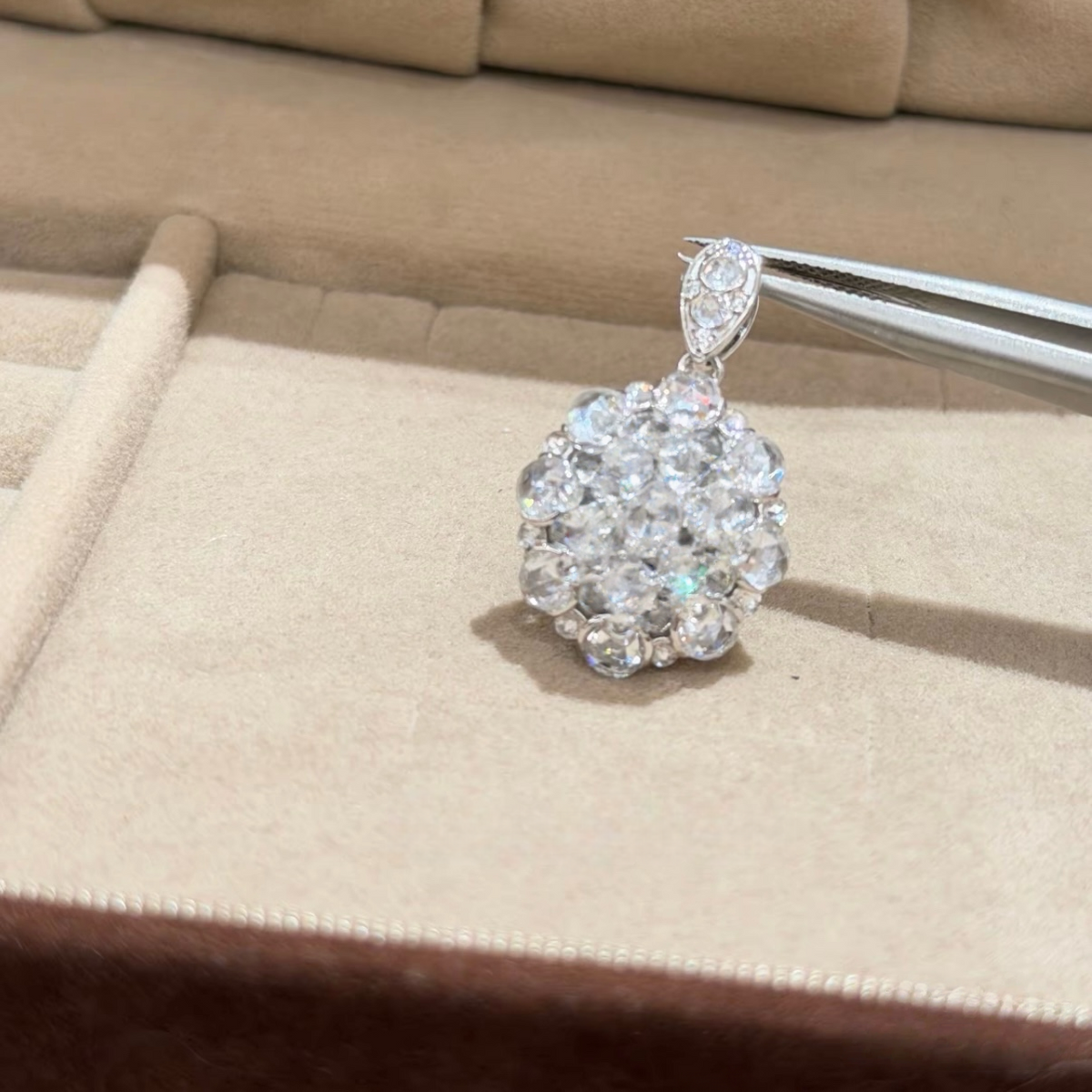 Mint Halo Pendant