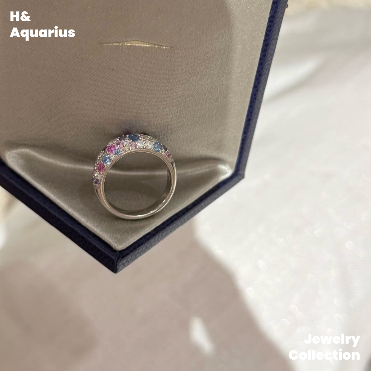 925 Silver & Zirconia Starry Ring - Minimalist Luxury Everyday Fashion Ring