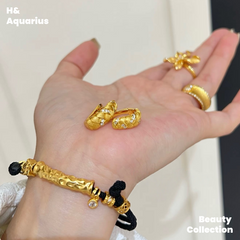 925 Silver & Zirconia Twisted Rope Earrings - Gold Plated Braided Hoops for Women