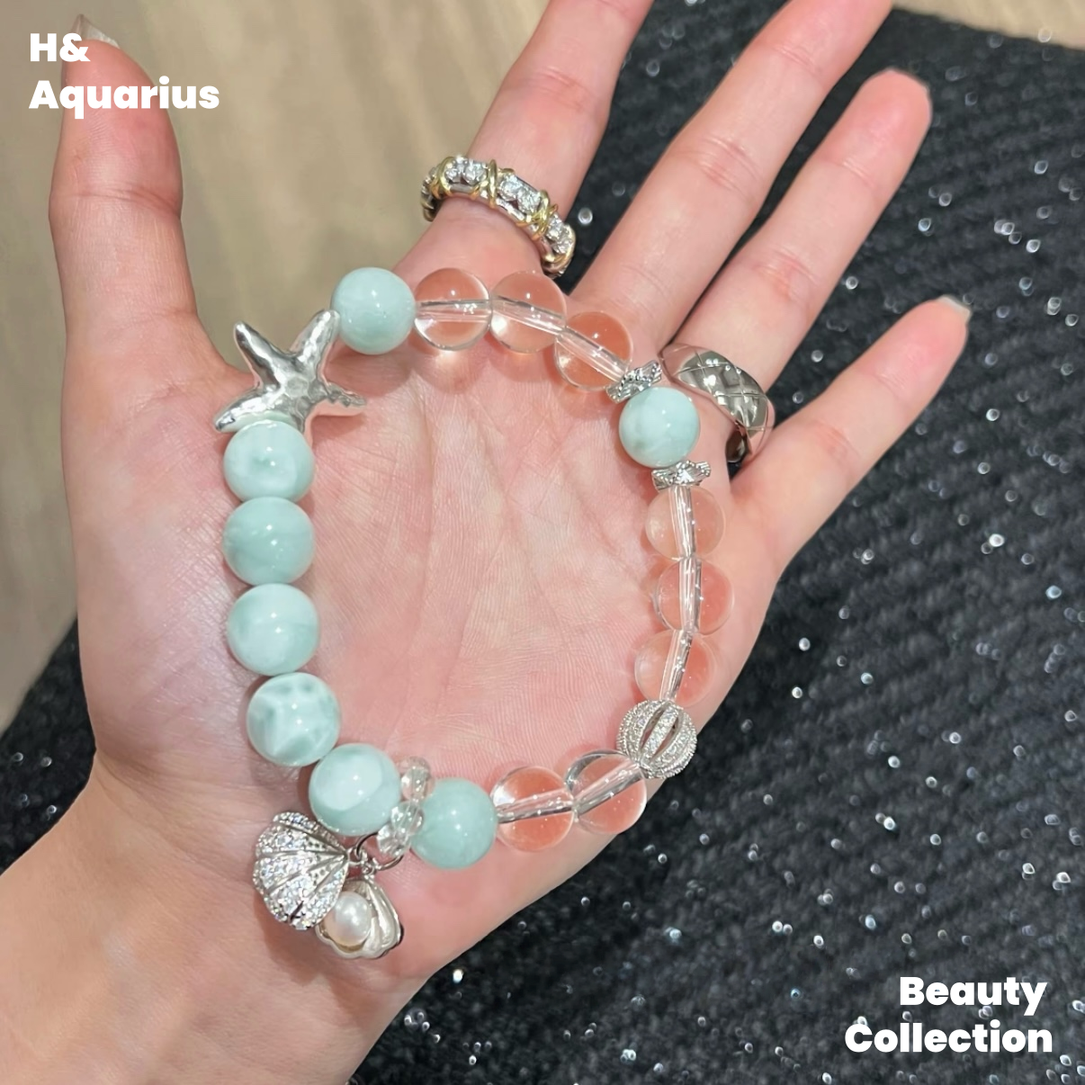 925 Silver & Zirconia Ocean Star Bracelet - Luxury Summer Minimalist Chain for Women