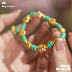 925 Silver & Zirconia A Dai Bracelet - Ethnic Chinese Style Minimalist Luxury Jewelry