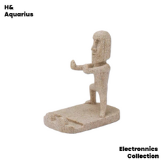 Mobile phone holder, desktop ornament, workstation, funny gifts, creative moai, kung fu dolls, office cute decorations