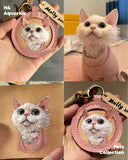 Custom Pet Portraits on Leather