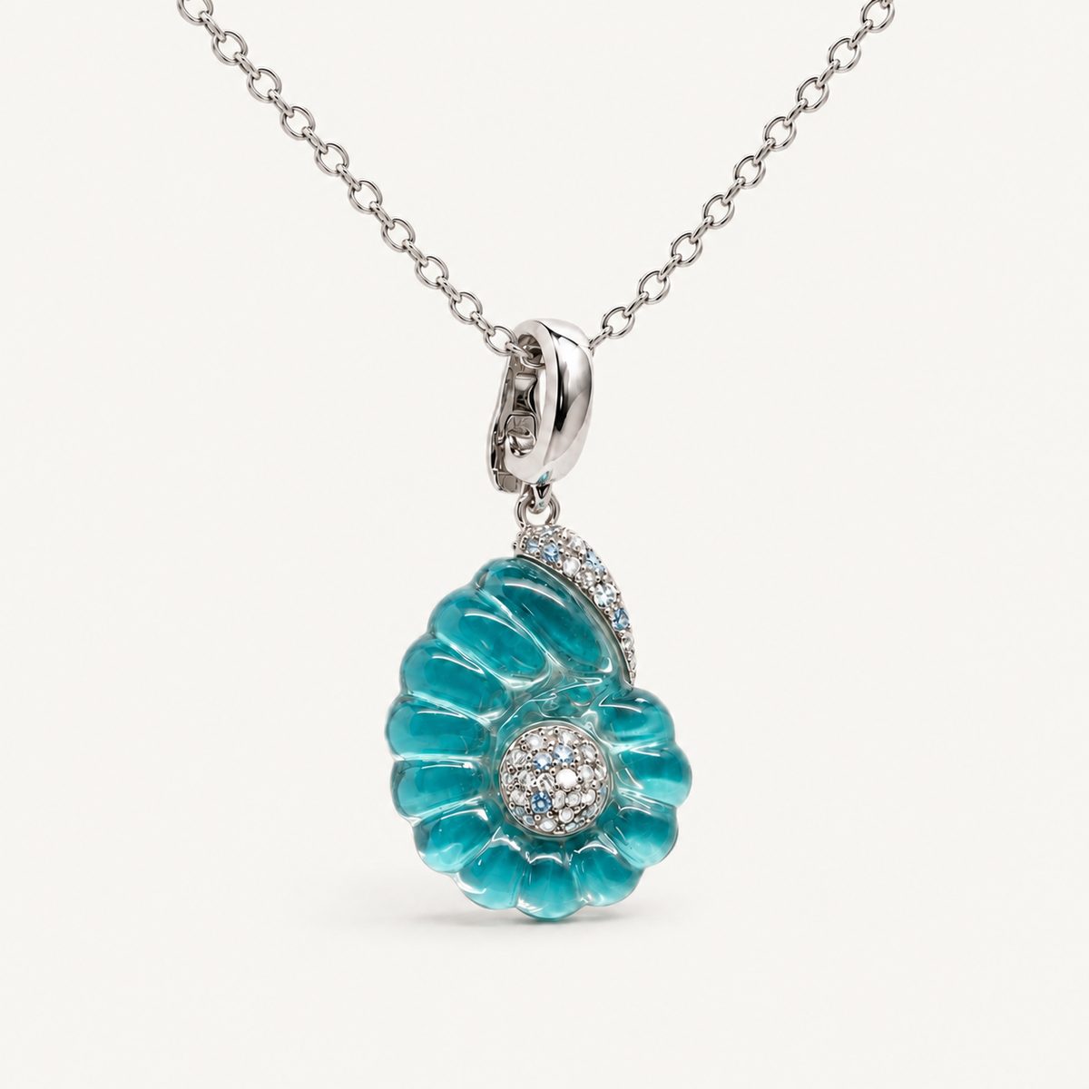 Nautilus Shell Pendant Necklace