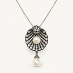 Freshwater Pearl Radiance Shell Necklace