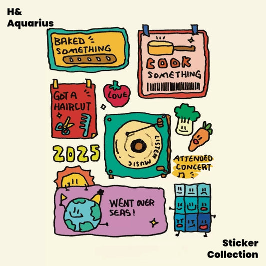 Korean ins simple hand-painted cute puppy jelly sticker high-value DIY notebook mobile phone case tablet decoration sticker