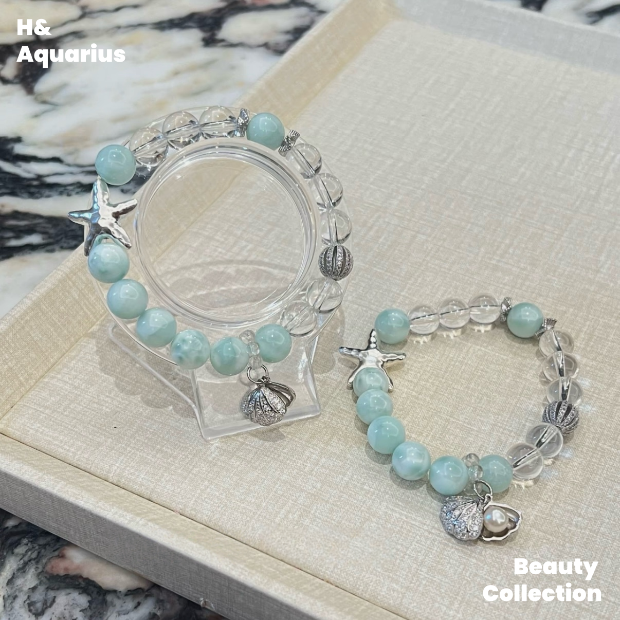 925 Silver & Zirconia Ocean Star Bracelet - Luxury Summer Minimalist Chain for Women