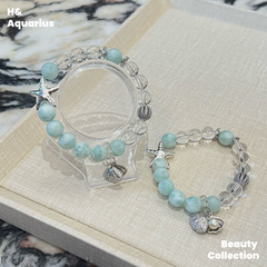 925 Silver & Zirconia Ocean Star Bracelet - Luxury Summer Minimalist Chain for Women