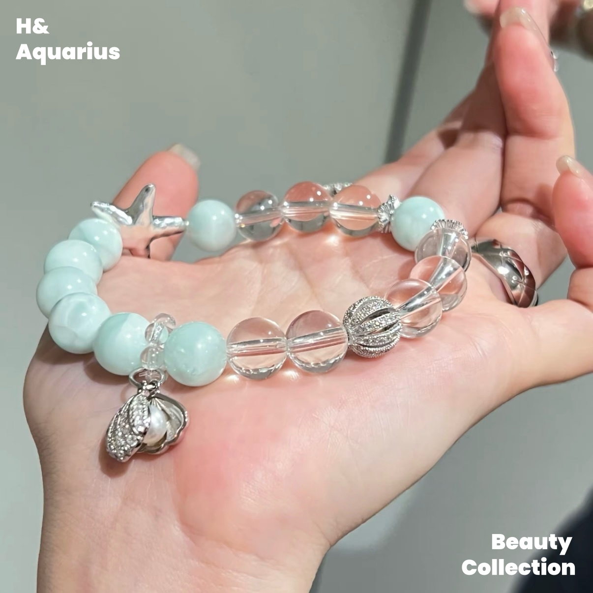 925 Silver & Zirconia Ocean Star Bracelet - Luxury Summer Minimalist Chain for Women