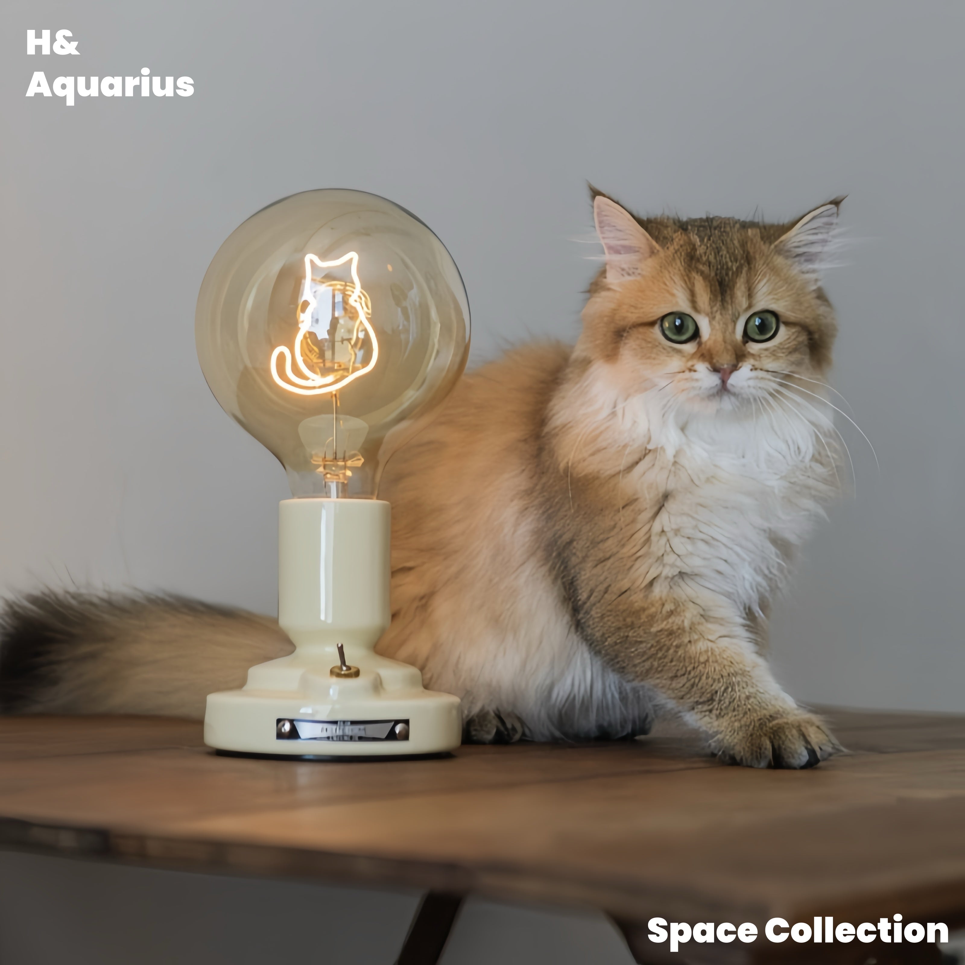 Cat Atmosphere Light Table Light Home Bedside Light Bedroom Birthday Gift Vintage Night Light