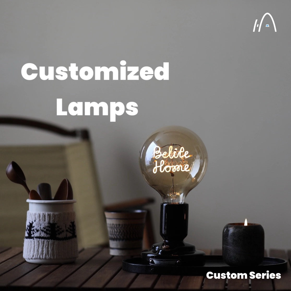 Custom night lights, table lights, ambient lights, custom name bulbs, couples, birthday creative gifts