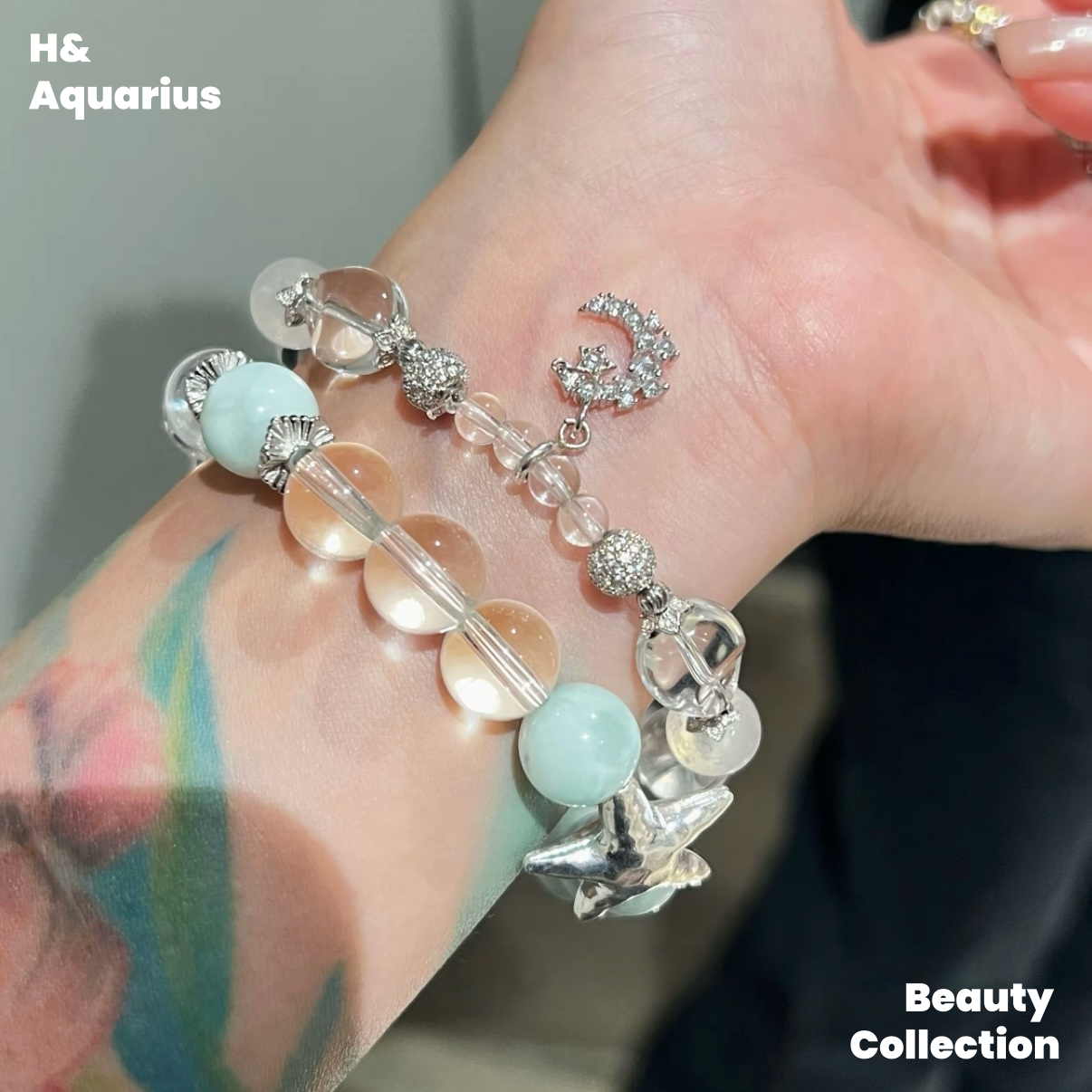 925 Silver & Zirconia Ocean Star Bracelet - Luxury Summer Minimalist Chain for Women