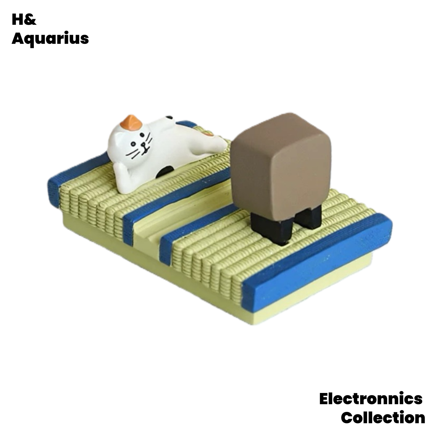 Cute days cat cartoon mobile phone holder cute cat desktop ornament support frame desk mobile phone holder