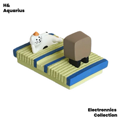 Cute days cat cartoon mobile phone holder cute cat desktop ornament support frame desk mobile phone holder